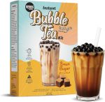 بابل تی ( شکر قهوه ای) brown sugar bubble tea