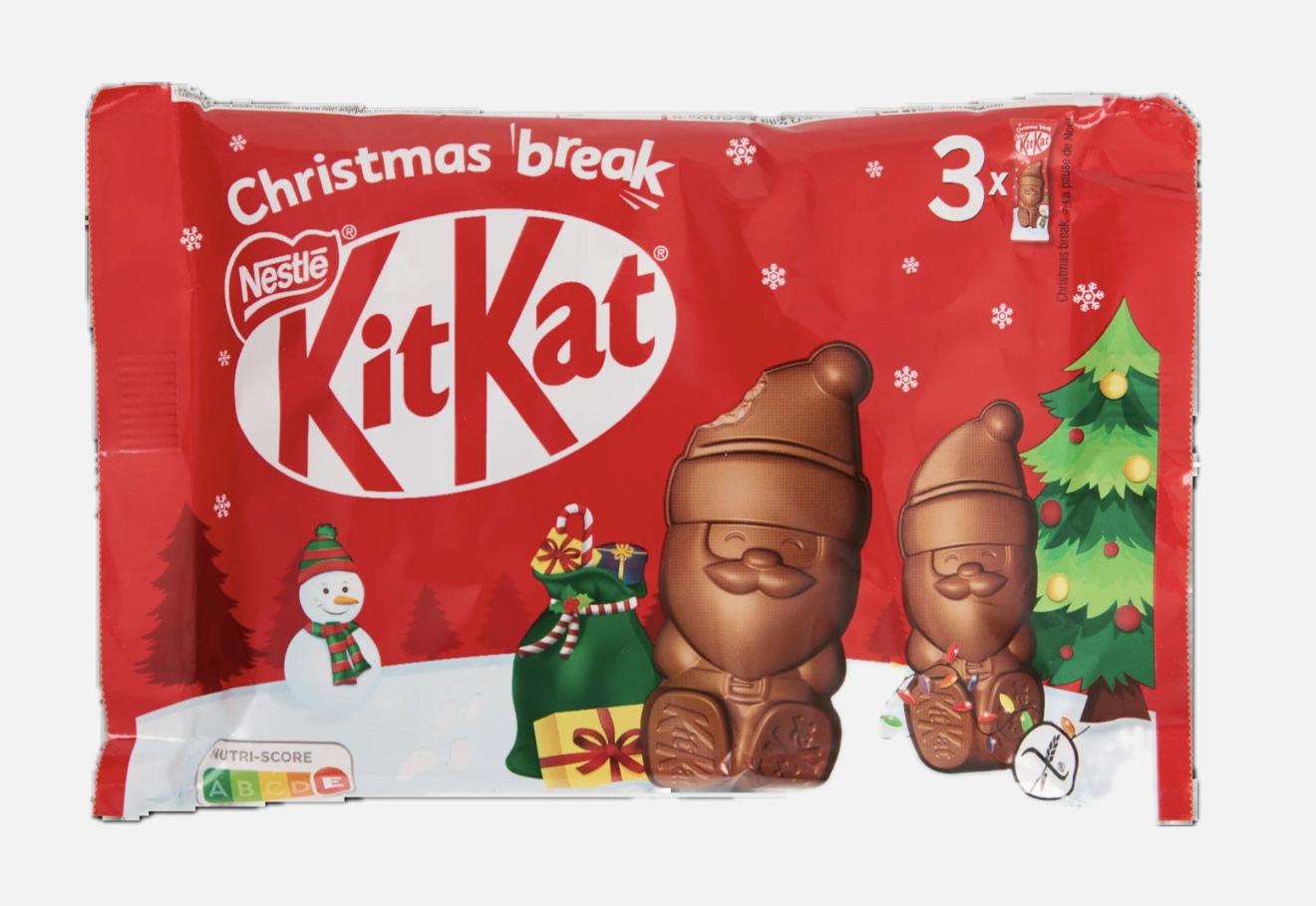 3BC08627-7071-4629-AED9-44C42A1DA6F1 شکلات کیت کت برک بابانوئل Kitkat New year break - Image 1