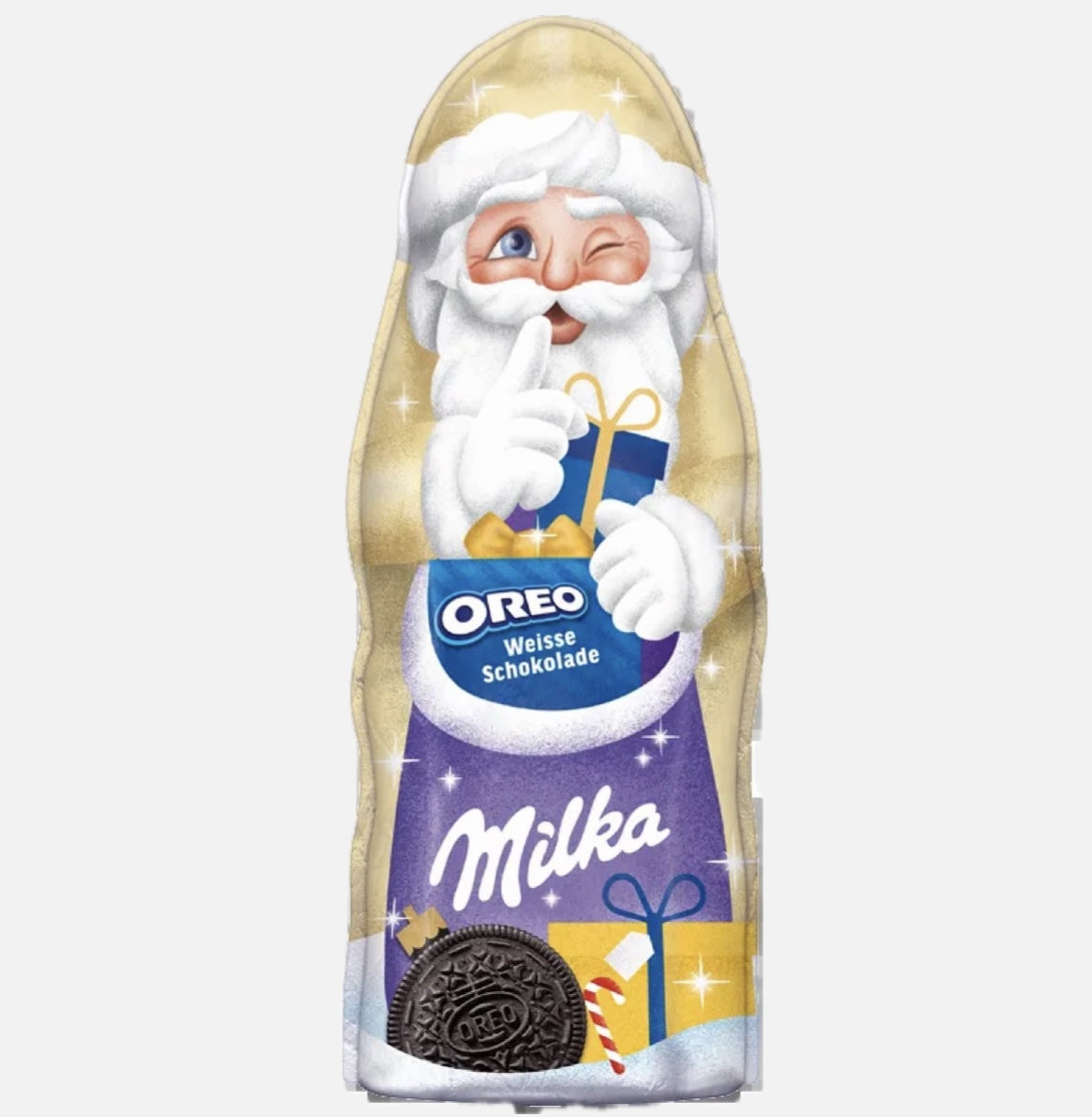 شکلات بابانوئل میلکا ( اورئو) milka oreo