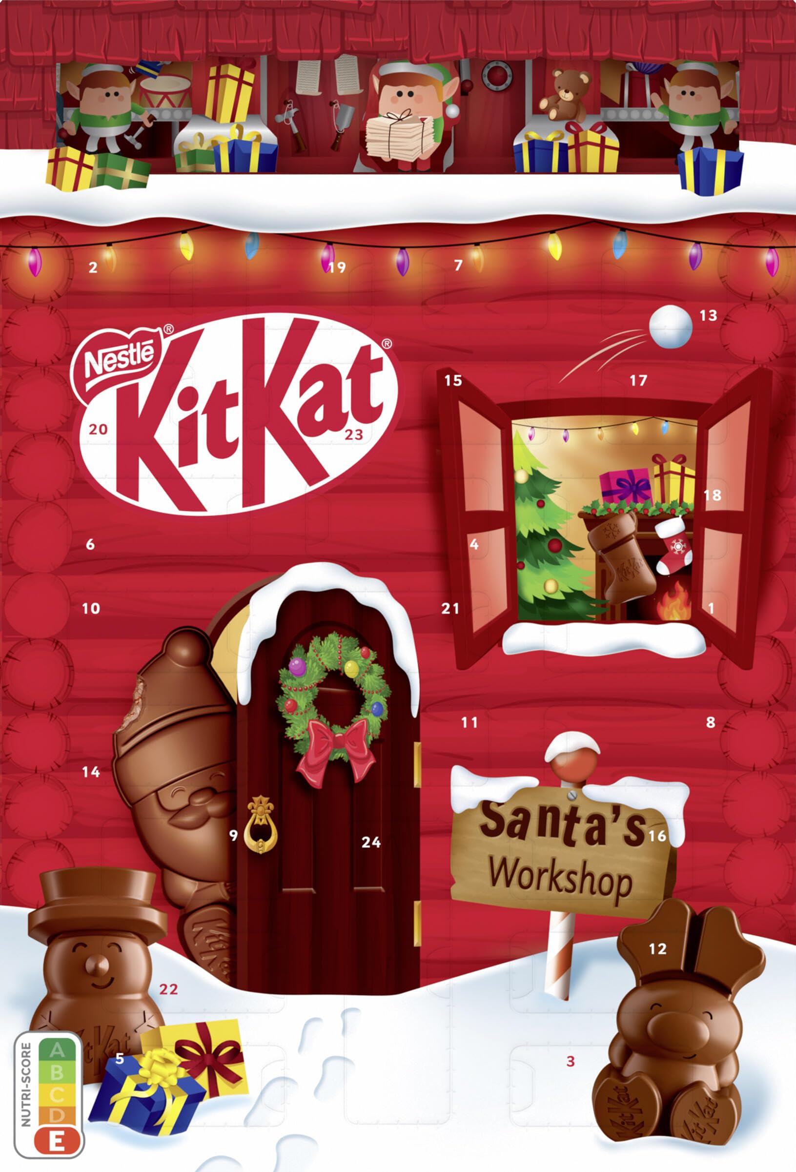 ادونت کلندر کیت کت Kitkat Advent Calendar